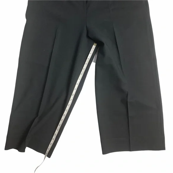 Tibi Wide Leg Culottes Sailor Front Button Crop Pant Sz 12 fall city style